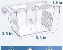 caja paridera y de aislamiento flotante para peces de la marca Pawfly en su tamaño Grande (L)