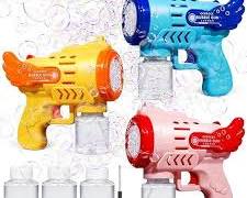paquete de 3 pistolas de burbujas totalmente automáticas (Fully Automatic Bubble Gun Set)