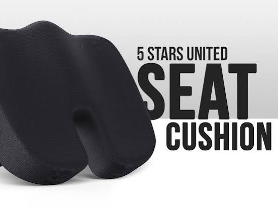 Cojín Ortopédico de Espuma Viscoelástica (Memory Foam Seat Cushion) articulo viene como se muestra en la segunda y tercera imagen )
