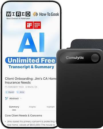 grabador de voz inteligente Comulytic Note Pro