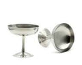 Juego de 6 Copas de Postre / Helado de Acero Inoxidable con Pie Alto,