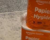 paquete de Papel Higiénico Amazon Basics (Papier Hygiénique) VIENEN 3 PAQUETES ARTICULO VIENE COMO SE OBSERVA EN LA SEGUNDA IMAGEN )