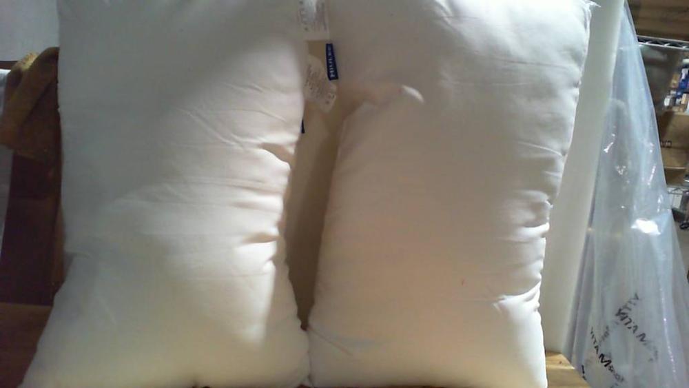 juego de 2 almohadas estándar para cama