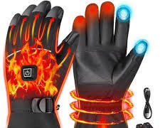 guantes térmicos eléctricos con calefacción interna (Electric Battery Heated Gloves).