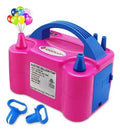 Bomba de aire eléctrica para globos IDAODAN, inflador portátil de globos con doble boquilla, 110 V, 600 W, ideal para decoraciones de fiestas #6499