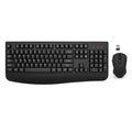 Combo de Teclado y Mouse Inalámbrico Ergonómico (Modelo C203)