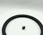 tapa universal de vidrio y silicona para sartenes u ollas
