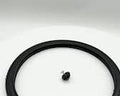 tapa universal de vidrio y silicona para sartenes u ollas