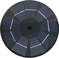 fuente de agua solar flotante (especialmente diseñada para baños de aves, estanques pequeños o decoración de jardines) articulo viene como se muestra en la segunda imagen