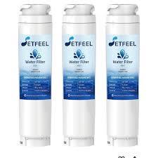 USADO paquete de 3 filtros de agua de repuesto para refrigerador marca SETFEEL