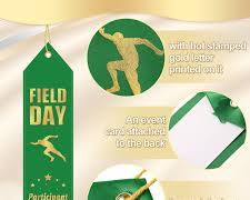 cintas de premiación para el "Field Day" (Día de Campo