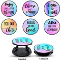 sujetadores plegables para celular pack de 6.