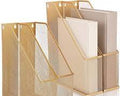 Archivador vertical de escritorio para documentos y revistas