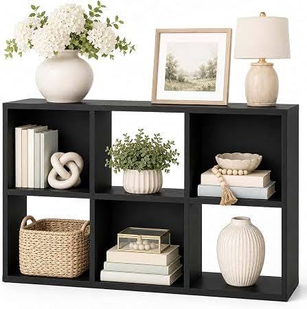 estantería organizadora modular de 6 cubos (6 Grids Bookcase Organizer) de la marca Mavivegue