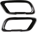 juego de cubiertas embellecedoras para las salidas del tubo de escape (Exhaust Muffler Tail Pipe Covers articulo viene como se muestra en la segunda y tercera imagen