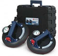 Juego doble (Set de 2 ventosas para vacío industrial de 8" en maletín