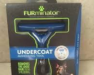 FURminator Undercoat deShedding Tool, diseñada específicamente para perros grandes de pelo corto
