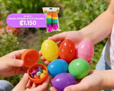 Huevos de Pascua Plásticos Rellenables