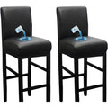 set de fundas elásticas e impermeables para banquetas de bar (PU Leather Bar Stool Covers) ( ARTICULO VIENE COMO SE MUESTRA EN LA IMAGEN 2 ( CONTIENE 4 PIEZAS