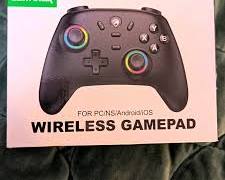 mando inalámbrico ECHTPower Wireless Gamepad, un control multiplataforma compatible con Nintendo Switch, PC (Windows), Android e iOS,