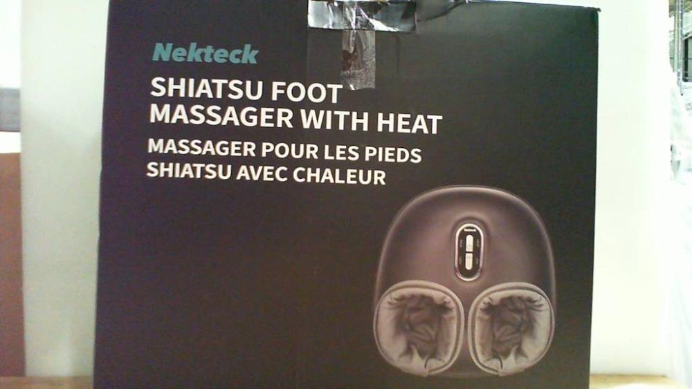 máquina masajeadora eléctrica de pies Shiatsu con calor