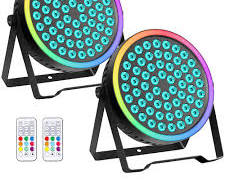 . Se trata de un reflector led tipo "tacho" o cañón de iluminación profesional para escenarios, DMX y un panel de control digital trasero( ARTICULO VIENE COMO SE MUESTRA EN LA SEGUNDA Y TERCEERA  IMAGEN )