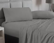 juego de edredón o ropa de cama en color gris claro de microfibra 4 piezas