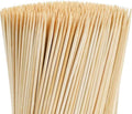 paquete industrial de pinchos o brochetas de bambú natural