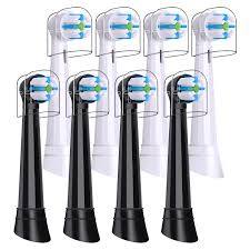 8 cabezales de repuesto compatibles con cepillos de dientes eléctricos Oral-B iO