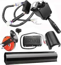USADO kit de bocina e interruptores para el volante de un carrito de golf universal