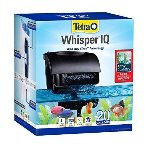 un filtro de cascada externo Tetra Whisper IQ 20 para acuarios, diseñado para peceras de hasta 20 galones ( ARTICULO VIENE COMO SE OBSERVA EN LA SEGUNDA IMAGEN )