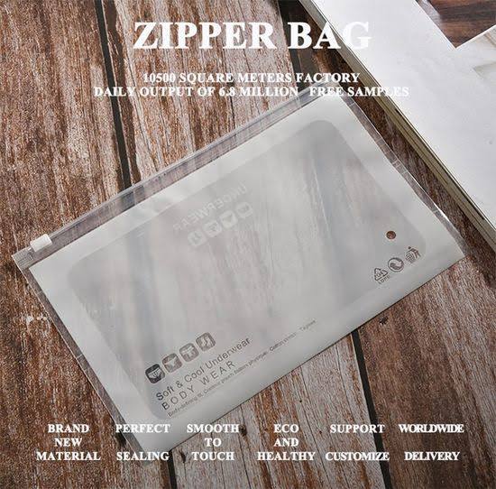 paquete de bolsas de almacenamiento reutilizables de material esmerilado IDEATEC.