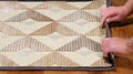 alfombra de área textil, tejida o lavable NOTA =  ( DISENO IGUAL A LA SEGUNA IMAGEN )
