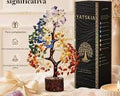 árbol de la vida de cristales curativos y piedras semipreciosas de la marca Yatskia, ARTICULO VIENE COMO SE OBSERVA EN LA SEGUNDA IMAGEN )