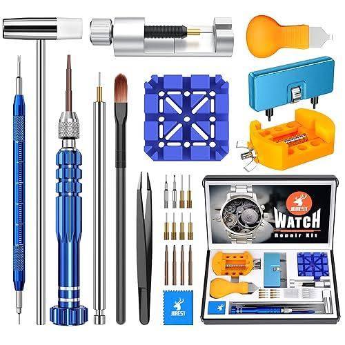 JOREST Watch Repair Tool Set (Kit de herramientas para reparación de relojes)
