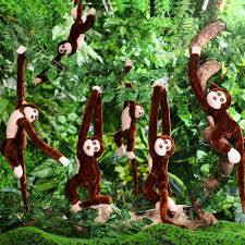 Kit de decoración de selva o safari con monos de peluche