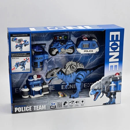 eOne Police Team Dinosaur – Juguete de Dinosaurios Policía para Niños