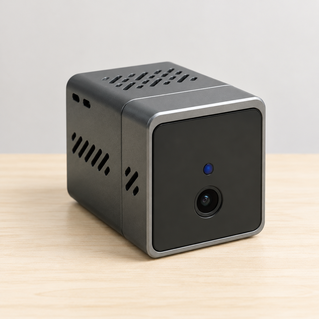 Cámara Oculta AllTough 4K con SIM 4G | Sin WiFi | Cámara Espía Tipo Niñera | Pequeña e Inalámbrica | Con App