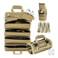 Bolsa enrollable para herramientas, bolsa organizadora de herramientas resistente, bolsa enrollable plegable portátil
