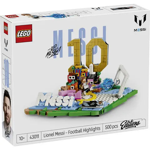 LEGO® Editions Lionel Messi – Momentos destacados del fútbol