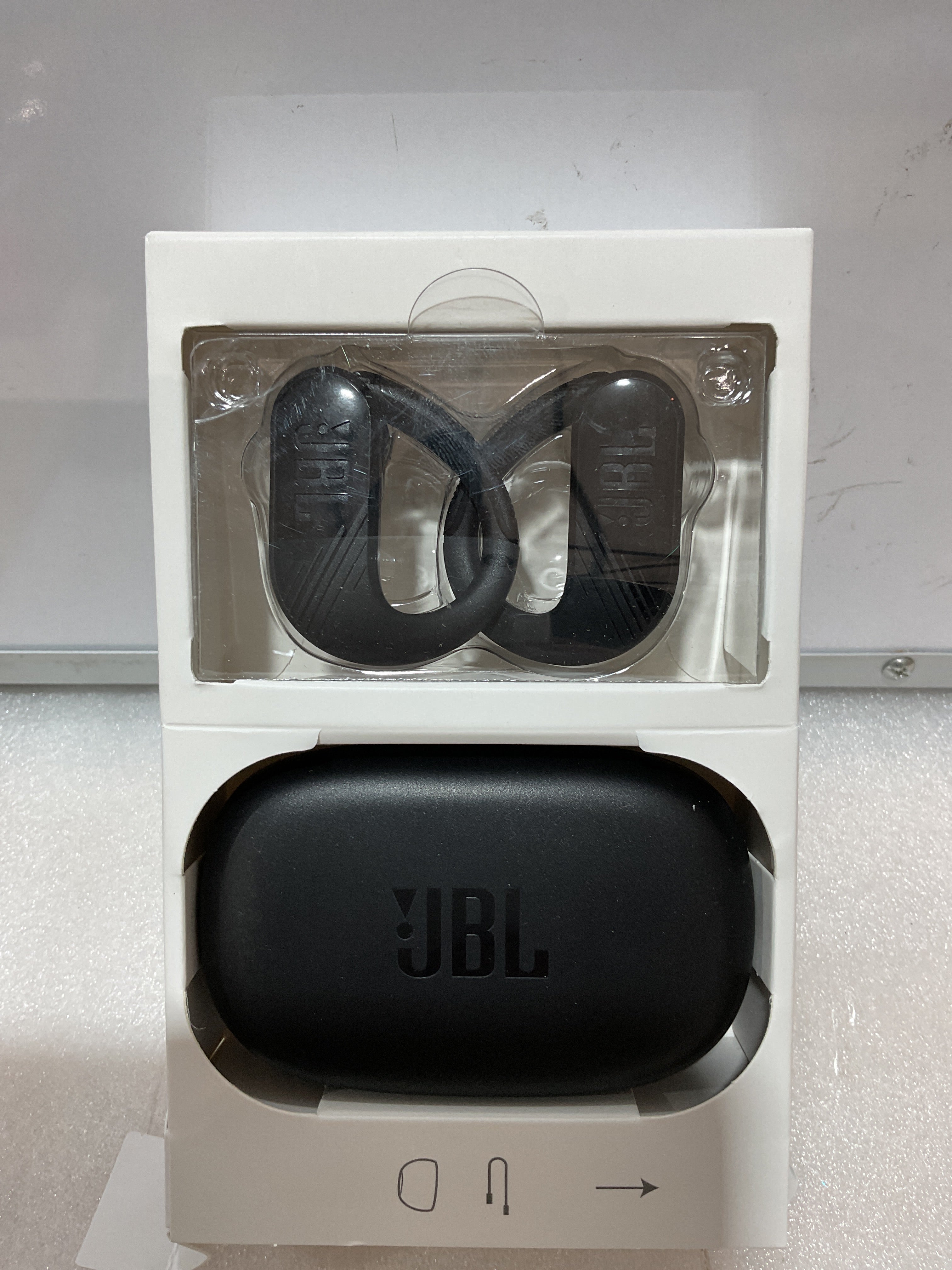 JBL Endurance Peak 3 - Audífonos Inalámbricos True Wireless IP68, Bajos Puros, 50 Horas de Reproducción, Negro