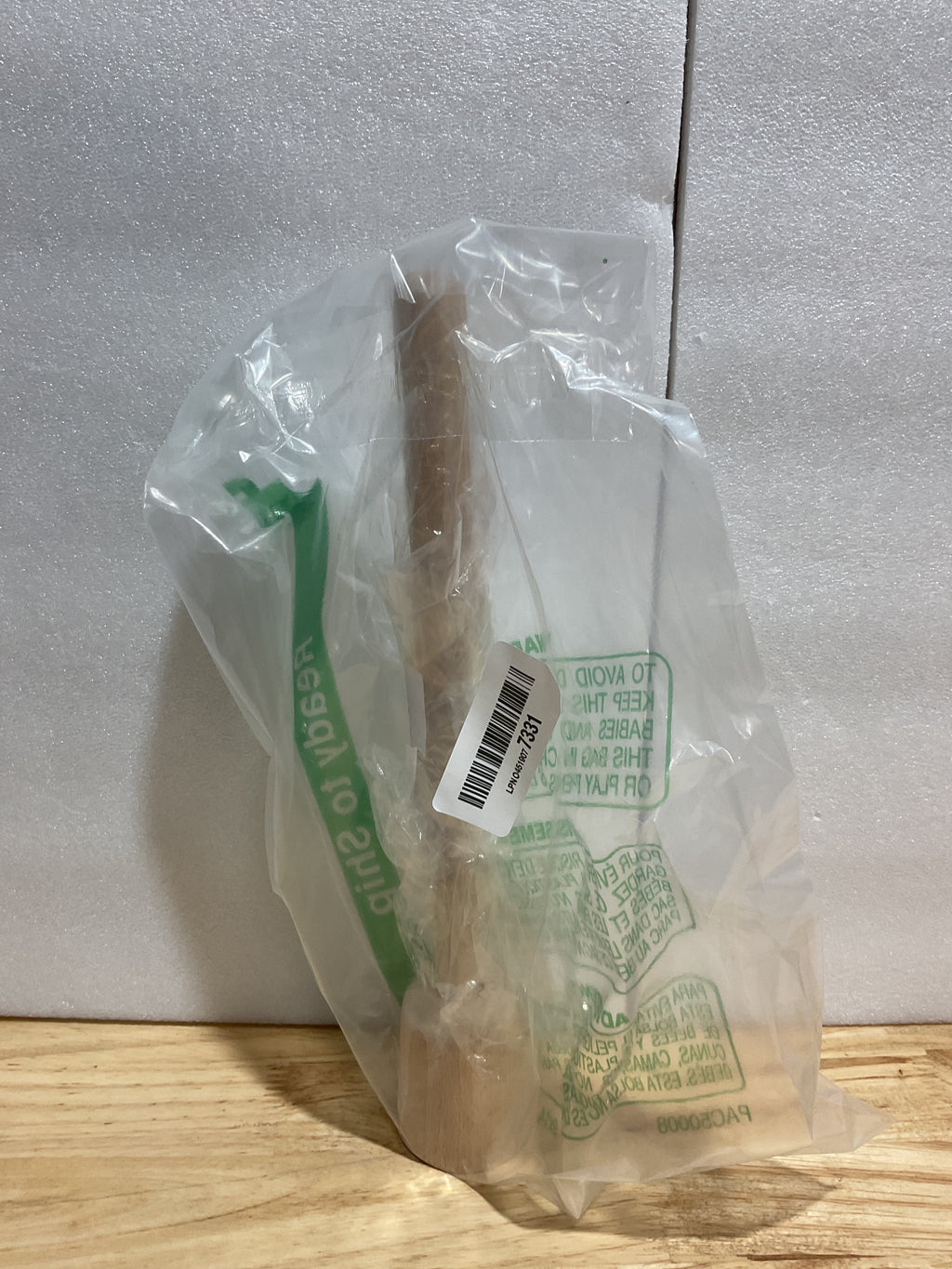 Molinillo de madera dura, maja de cóctel de madera machacada, machacadora, machacador de frijoles de madera, maja de madera, majador de chucrut agrio, maja de barra 