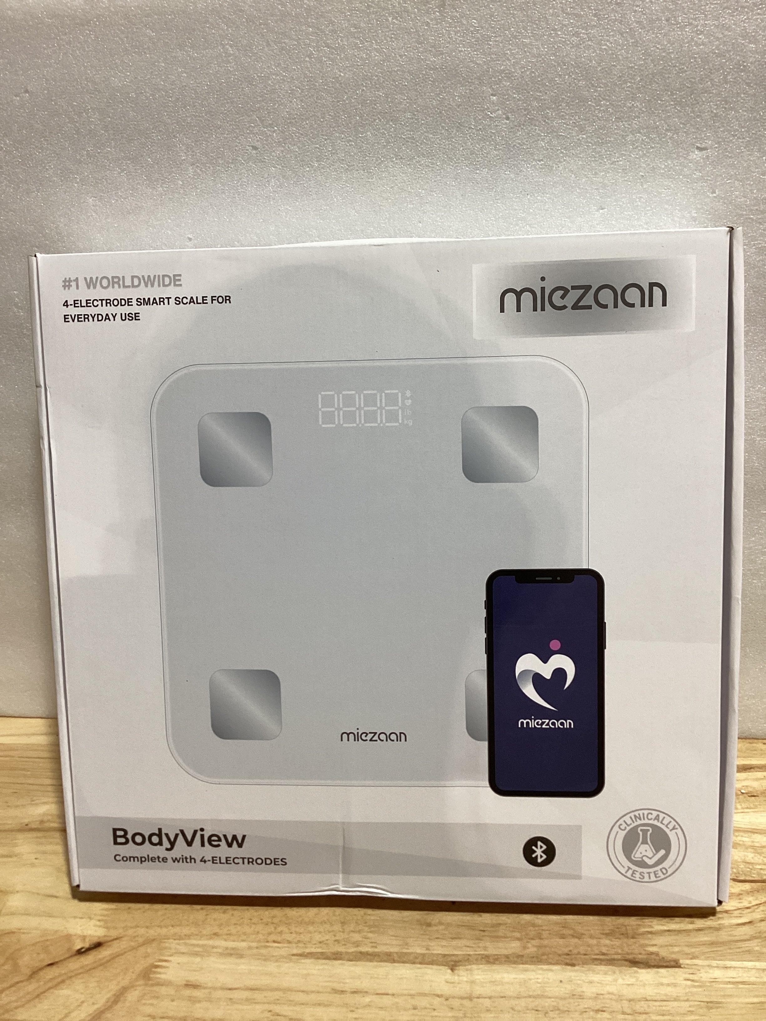 MIEZZAN Body View – Monitor de Composición Corporal Inteligente