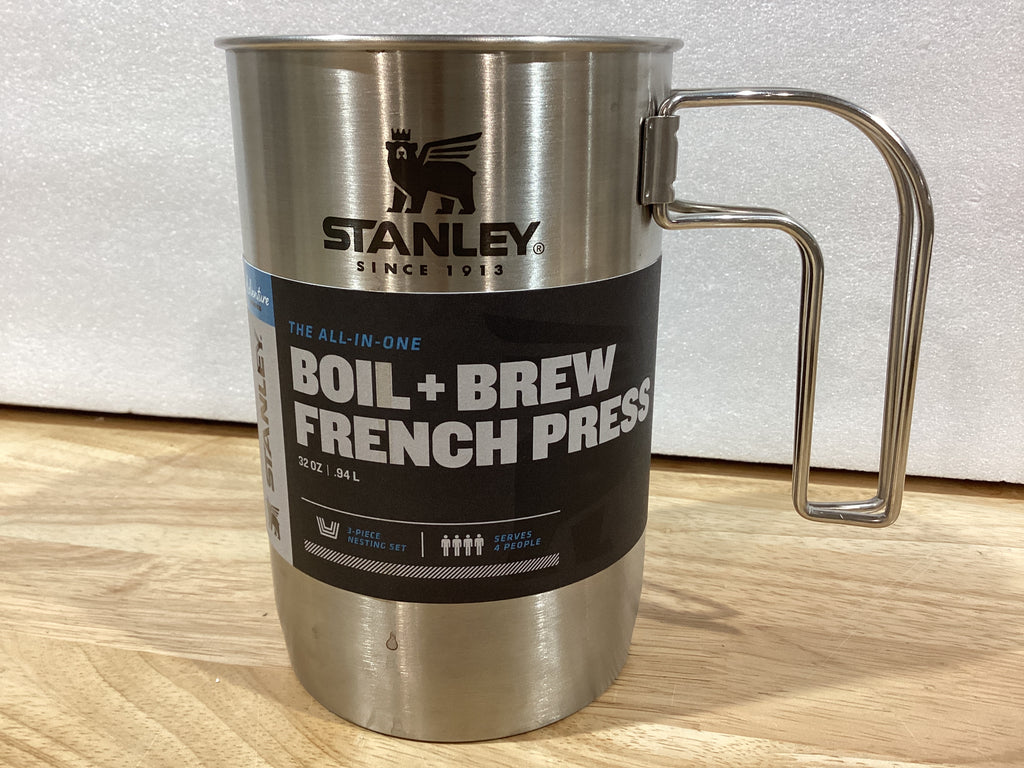 STANLEY French Press All In One 32 oz – Café en 5 Minutos, Calor por 4 Horas, Acero Inoxidable BPA-Free (Sin tapa)