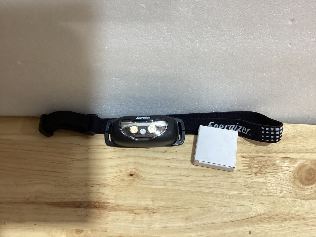 Energizer Linterna Frontal LED, Luz Frontal Cabeza, Camping, Deporte, 60 Lumenes, Pilas