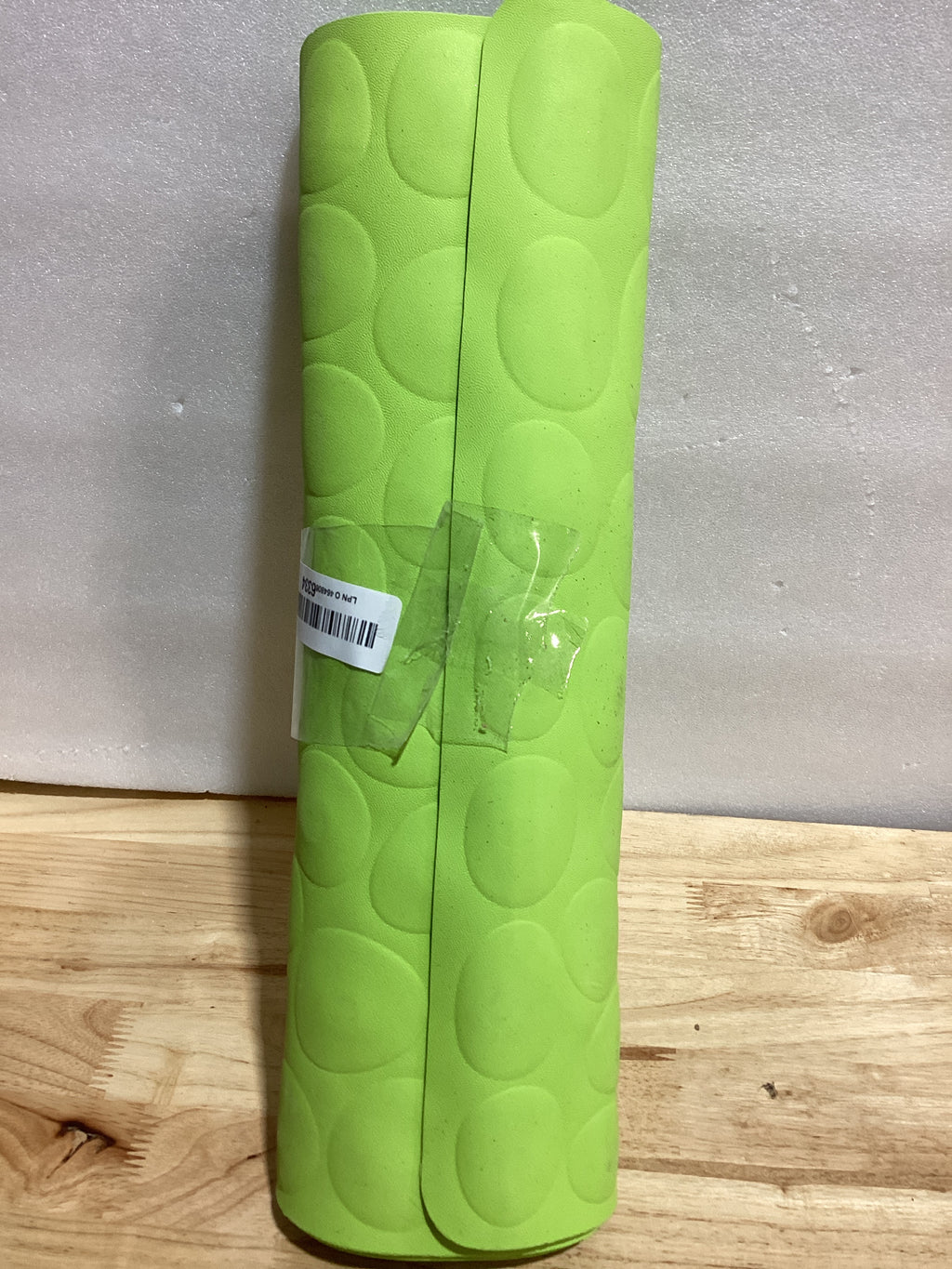 Tapete Antideslizante para Bañera OTHWAY — Goma Suave con Ventosas Fuertes, Verde, 16x40 Pulgadas