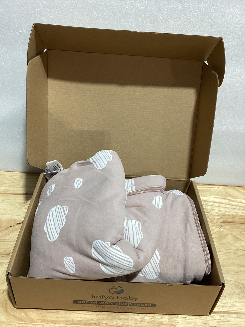 Saco de Dormir kaiya baby 2.5 Tog — Manga Larga para Bebés 6-18 Meses
