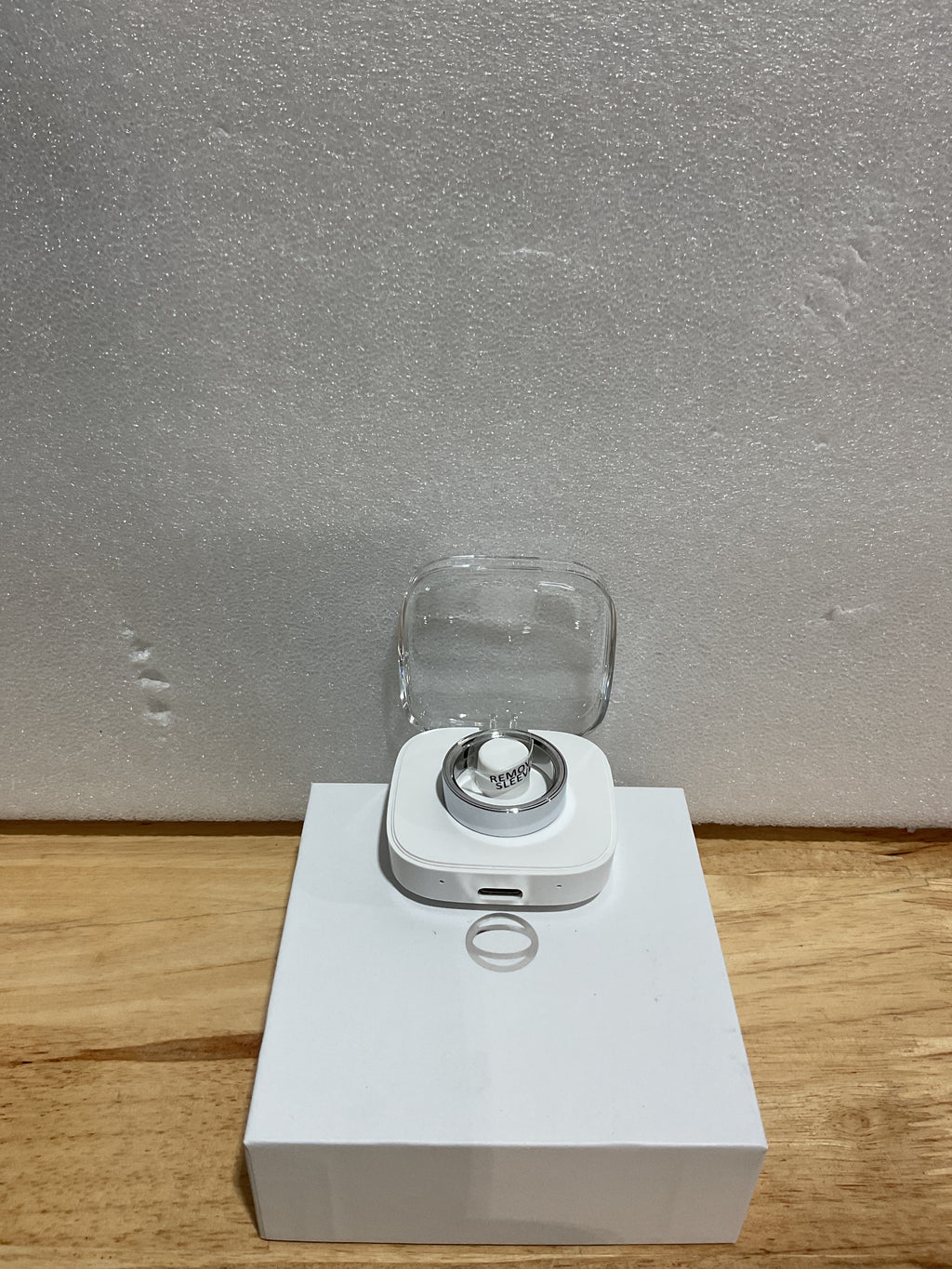 Smart Ring con Alertas de Vibración | Monitor de Salud, Frecuencia Cardíaca y Sueño | Plata Talla 12