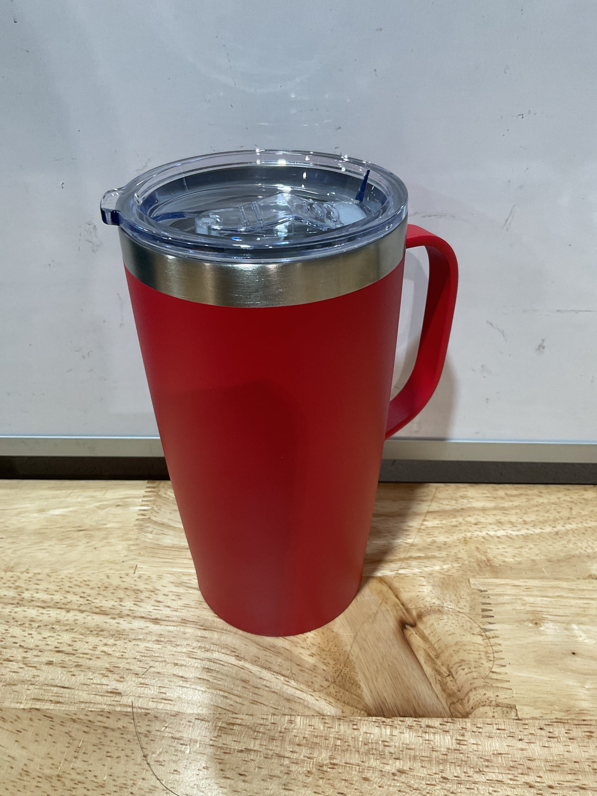 Termo de Viaje con Tapa y Asa MEBRUDY 19oz — Rojo