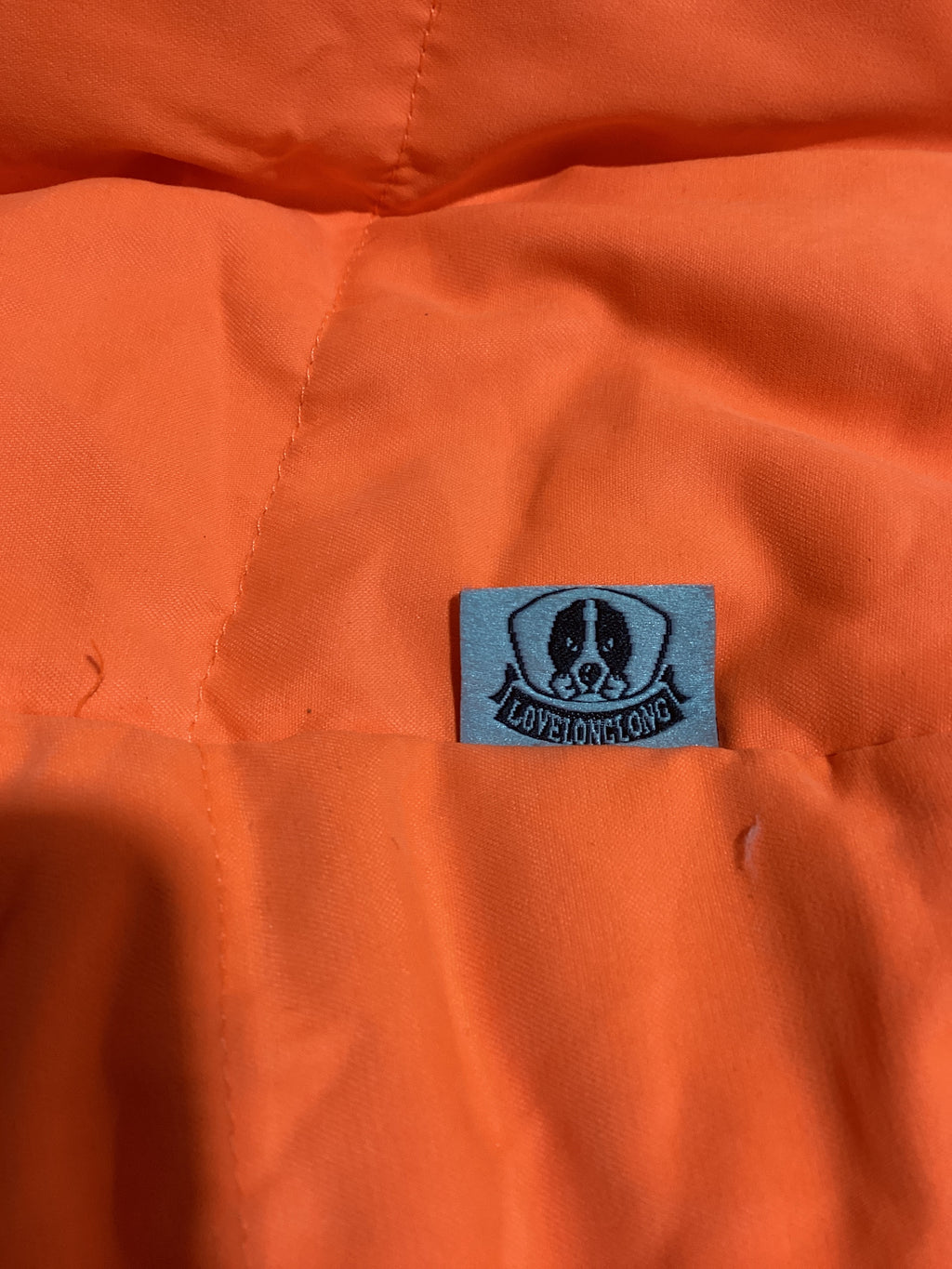 ⚠️IMPORTANTE: Es talla XL color anaranjado - Lovelonglong - Chaleco de invierno para perro con forro de algodón, impermeable, ultra cálido, abrigo de invierno para perros pequeños, medianos y grandes